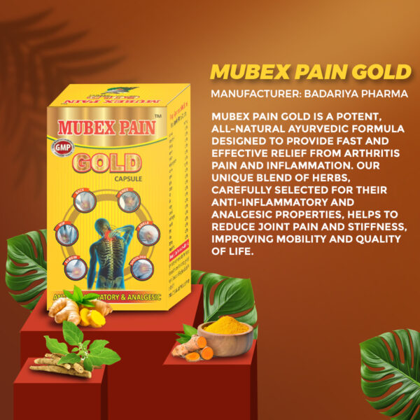 Mubex pain gold